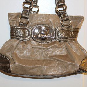 Best 25 Deals For Kathy Van Zeeland Silver Handbag Poshmark